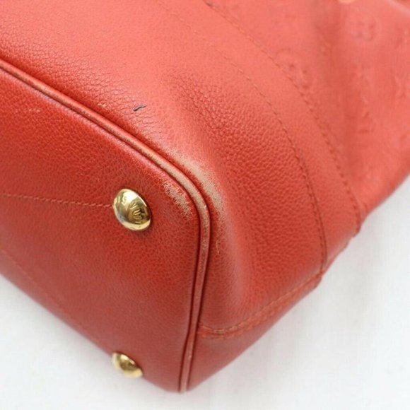 Louis Vuitton Citadine Pm Red Monogram Empreinte Leather Shoulder Bag - Picture 6 of 12